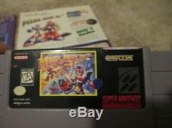 Mega Man X3 (Super Nintendo SNES) Complete CIB with Magazine Walkthrough + Ad