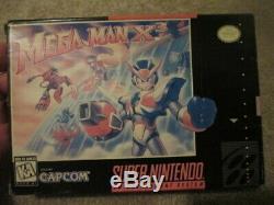 Mega Man X3 (Super Nintendo SNES) Complete CIB with Magazine Walkthrough + Ad