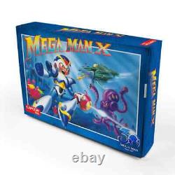 Mega Man X 30th Anniversary Legacy video game Super Nintendo SNES CIB Iam8bit LE