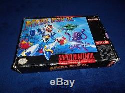 Mega Man X Complete Super Nintendo SNES CIB Game