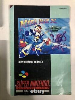 Mega Man X SNES Super Nintendo AUS PAL Boxed Complete RARE