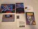 Mega Man X Snes Super Nintendo Complete Cib, Great Condition And Tested