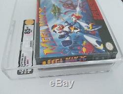 Mega Man X Super Nintendo Capcom SNES NES New Sealed VGA 85+ 1st Print Grail