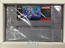 Mega Man X Super Nintendo SNES CIB 100% Complete Near Mint