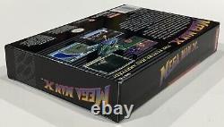 Mega Man X Super Nintendo SNES CIB 100% Complete Near Mint