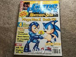 Mega Man X (Super Nintendo SNES) Complete CIB with Magazine