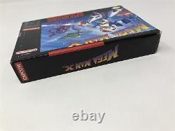 Mega Man X Super Nintendo Snes Complete In Box CIB RARE Good