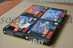 Mega Man X X2 X3 7 ALL BRAND NEW Pal Super Nintendo SNES Megaman X 2 3
