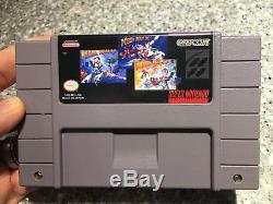 Mega Man X + X2 + X3 (Super Nintendo, SNES) Carts New