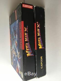Mega Man X + X2 für Super Nintendo / SNES US in OVP