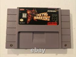 Metal Warriors Cartridge (Super Nintendo SNES) 100% Authentic and Original