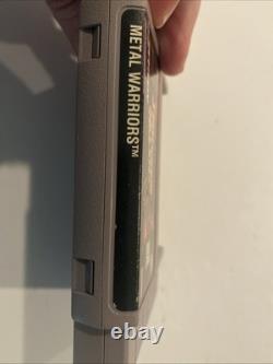 Metal Warriors Cartridge (Super Nintendo SNES) 100% Authentic and Original
