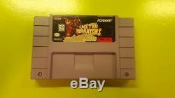 Metal Warriors SNES 1995 Super Nintendo Game TESTED AND WORKS authentic