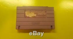 Metal Warriors SNES 1995 Super Nintendo Game TESTED AND WORKS authentic