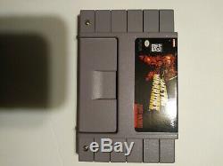 Metal Warriors SNES Super Nintendo Cartridge Only Konami 1995 authentic