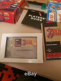 Metroid Zelda Snes Super Nintendo Big Box Rare