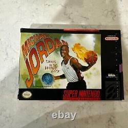 Michael Jordan Chaos in the Windy City (Super Nintendo) SNES Complete TESTED