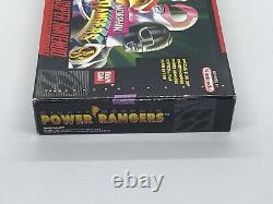 Mighty Morphin Power Rangers Super Nintendo Game SNES Complete SEE PICS