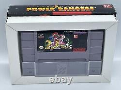 Mighty Morphin Power Rangers Super Nintendo Game SNES Complete SEE PICS