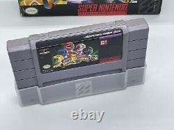 Mighty Morphin Power Rangers Super Nintendo Game SNES Complete SEE PICS