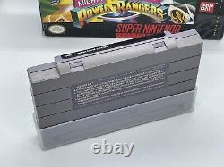 Mighty Morphin Power Rangers Super Nintendo Game SNES Complete SEE PICS