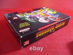 Mighty Morphin Power Rangers (Super Nintendo SNES) COMPLETE with Box manual #K1