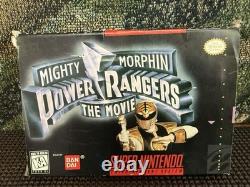 Mighty Morphin Power Rangers The Movie (SNES) Super Nintendo
