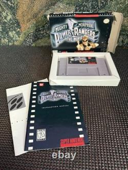 Mighty Morphin Power Rangers The Movie (SNES) Super Nintendo