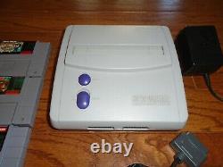 Mini Jr. Super Nintendo video game system/console, 2 controllers, 8 Games SNES