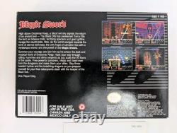 Mint Condition Super Nintendo SNES Magic Sword