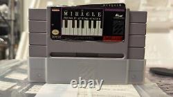 Miracle Piano for the SNES Super Nintendo in BOX CIB