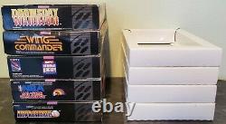 Mixed Super Nintendo SNES Instruction Manual & Box Lot 1 Game