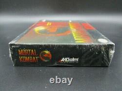 Mortal Kombat 1 SNES Super Nintendo Sealed NEW H-Seam US NTSC VGA Ready