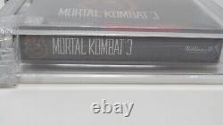 Mortal Kombat 3 Super Nintendo SNES Midway Factory Sealed Video Game Wata Graded