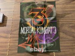 Mortal Kombat I+II+III, 1+2+3 (Super Nintendo, SNES) Authentic games + manuals