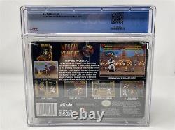 Mortal Kombat (Japan 1st Print) Super Nintendo Snes NEW Sealed Graded CGC 9.2 A+