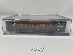 Mortal Kombat (Japan 1st Print) Super Nintendo Snes NEW Sealed Graded CGC 9.2 A+