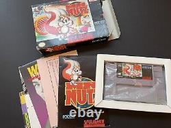 Mr. Nutz (Super Nintendo, SNES) Authentic with Box and Manual, Complete, CIB