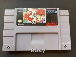 Mr. Nutz (Super Nintendo, SNES) Authentic with Box and Manual, Complete, CIB