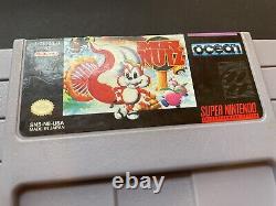 Mr. Nutz (Super Nintendo, SNES) Authentic with Box and Manual, Complete, CIB