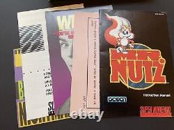 Mr. Nutz (Super Nintendo, SNES) Authentic with Box and Manual, Complete, CIB