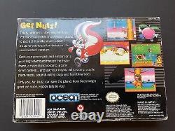 Mr. Nutz (Super Nintendo, SNES) Authentic with Box and Manual, Complete, CIB