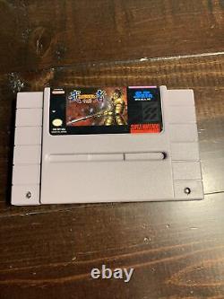 Musya The Classic Tale of Horror Super Nintendo SNES Authentic Tested Working
