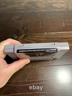 Musya The Classic Tale of Horror Super Nintendo SNES Authentic Tested Working