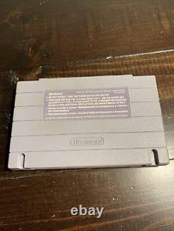 Musya The Classic Tale of Horror Super Nintendo SNES Authentic Tested Working