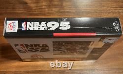 NBA Live 95 Super Nintendo SNES New Sealed NIB MINT- WATA Ready