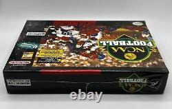 NCAA Football (Super Nintendo SNES 1994) New & Sealed Factory H-Seam US NTSC