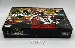 NCAA Football (Super Nintendo SNES 1994) New & Sealed Factory H-Seam US NTSC