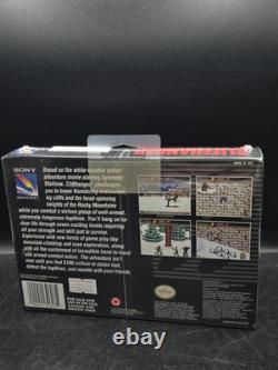 NEW Cliffhanger Super Nintendo SNES Game FACTORY SEALED Genuine