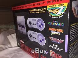 NEW LIMITED RARE SNES Classic Mini Super Nintendo Entertainment System